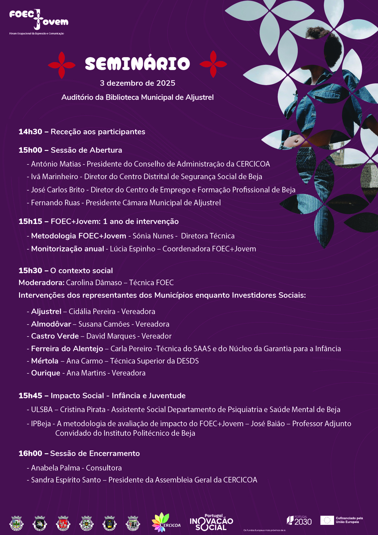 Cartaz Seminário FOEC + Jovem